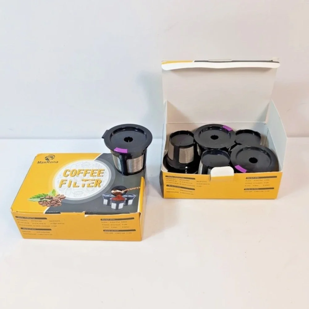 12 Keurig 2.0/1.0 Reusable Refillable Single Coffee Replacement Mesh Filter KCup